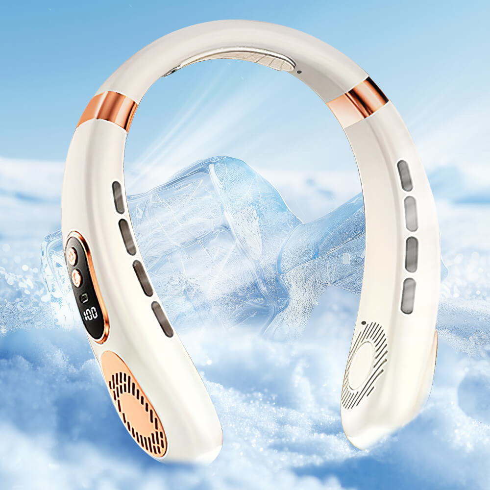 Neck Fan Portable Neck Air Conditioner Wearable Hand Free Bladeless Fan